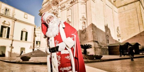 babbo natale e basilica