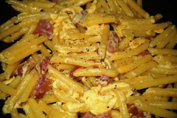 pennette carbonara