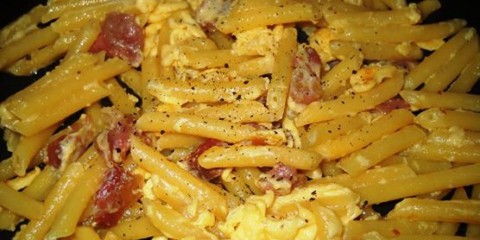 pennette carbonara